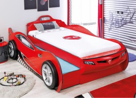CARBED Кровать-машина Coupe с выдвижной кроватью Red 20.03.1306.00 в Пскове - pskov.katalogmebeli.com | фото