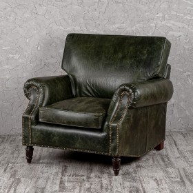 Кресло кожаное Лофт Аристократ (ширина 1070 мм) в Пскове - pskov.katalogmebeli.com | фото