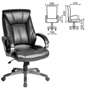 Кресло офисное BRABIX Maestro EX-506 (черный) в Пскове - pskov.katalogmebeli.com | фото