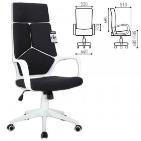 Кресло офисное BRABIX Prime EX-515 (черная ткань) в Пскове - pskov.katalogmebeli.com | фото