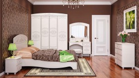 Модульная спальня Каролина в Пскове - pskov.katalogmebeli.com | фото