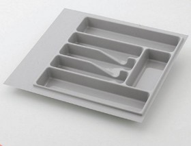 Вкладыш для кухонных принадлежностей, серый, Volpato 300 мм в Пскове - pskov.katalogmebeli.com | фото